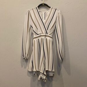 NLW Striped Romper 